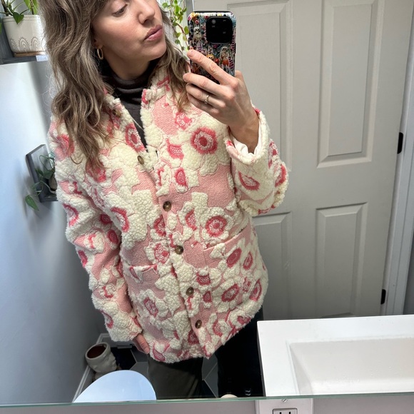 Sezane Nael jacket in Rosewood - Picture 6 of 6